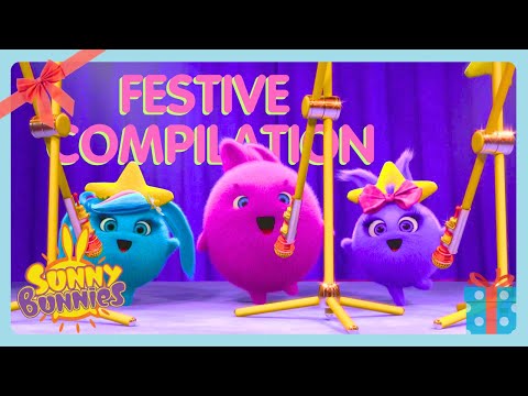 ❄️ JINGLE BELL BUNNIES 🔔 | 🎄HAPPY HOLIDAYS 🎄 | Sunny Bunnies FUNNY KIDS CARTOONS | WildBrain Bananas