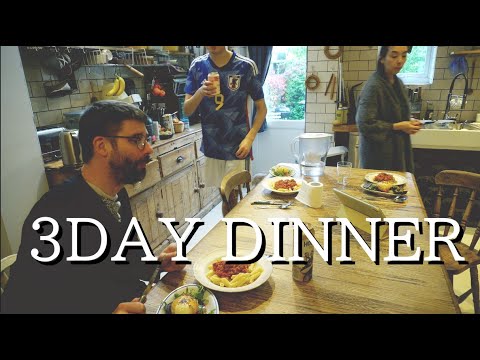 UK × JAPAN Mixed race family : 3day Dinner