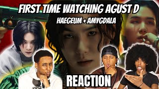 OUR FIRST TIME LISTENING TO AGUST D ‘HAEGEUM'’ & ‘AMYGDALA’ MV Reaction!