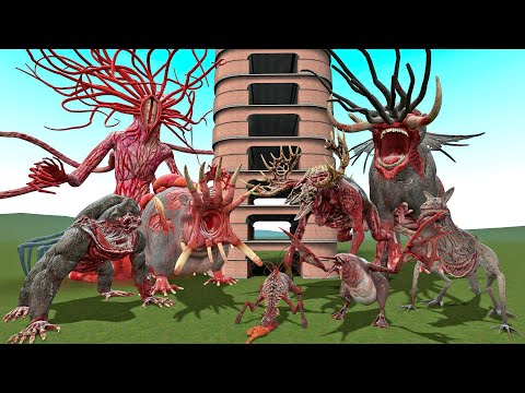 ✅ TALLGRASS EVOLUTION OF ORIGINAL ZOOCHOSIS MONSTERS ANIMALS / PARASITE MOTHER BOSS in Garry's Mod !