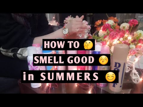 SUMMER'S BEAUTY HACK |BEST BODY SPRAYS FOR SUMMERS WITH PRICE |HOW TO SMELL AMAZING IN SUMMERS😊