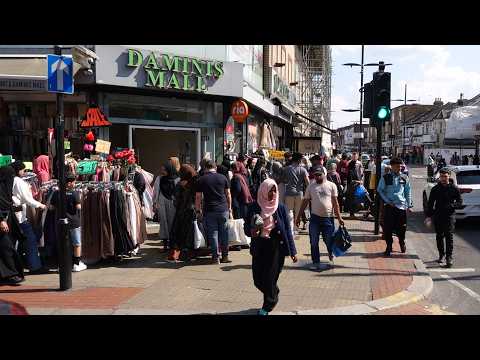 A Walk on Green Street | London's Little India Street | Sugar Cane Juice | Sweetcorn | Indian Mangos