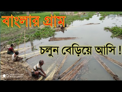 বাংলার গ্রাম | Banglar gram | WestBengal Tourism |WB EDUCATION | চলুন ঘুরে আসি | পাট চাষ|বাংলার জীবন