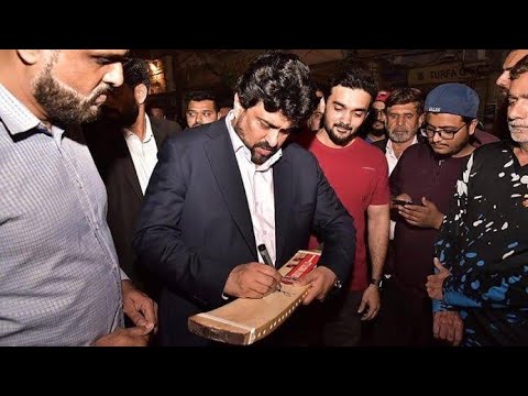 Governor Sindh Kamran tissori || Kharadar Karachi || press conference|| Arrangement Sheraz Sajjidi