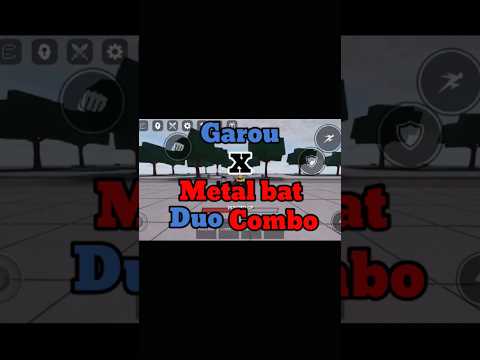 Garou x metal bat duo combo#strongestbattlegrounds #roblox