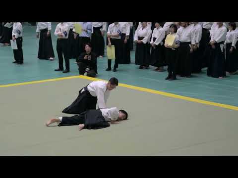 Mikio Higashi (Oita Prefecture) - 61st All Japan Aikido Demonstration at the Nippon Budokan