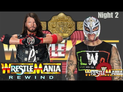 WRESTLEMANIA Rewind: WRESTLEMANIA 2 (Night 2)