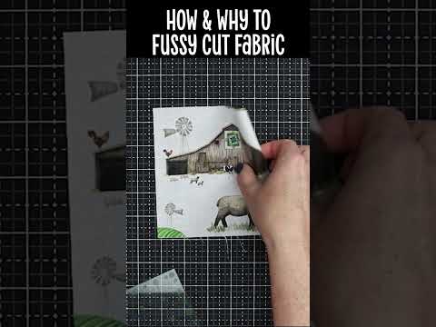 How to Fussy Cut Fabric and Why You Want to - Sewing for Beginners