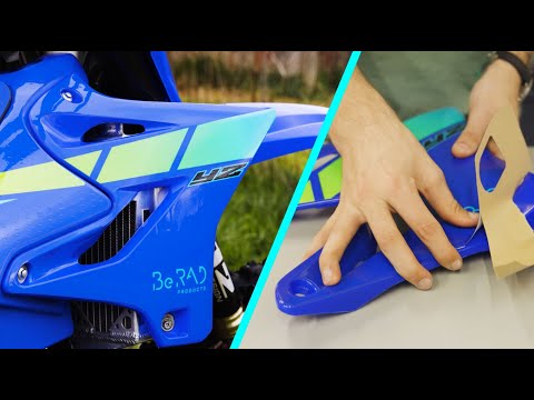 How to Install Dirtbike Graphics the Easy Way! - how they're made