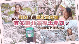 【貝遊東北】首次東北賞櫻太夢幻🌸8個東北賞櫻景點推介＋秋田必去景點介紹！