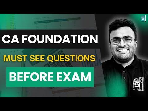 Strategy to clear CA Foundation Accounts | Game-Changing Tips + Chapterwise Weightage | ArivuPro