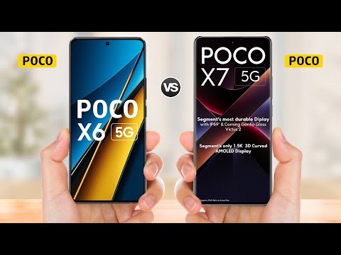 Poco X6 5g vs Poco X7 5g || Full Comparison