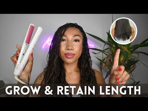 USE Heat to GROW & RETAIN LENGTH✅