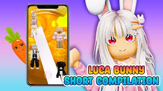 🐰 Text To Speech 🥕 Luca Bunny Shorts Compilation #1 🥕 Roblox Story