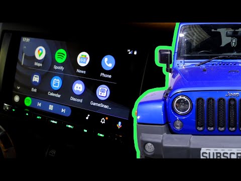 Stereo UPGRADE In This Jeep Wrangler! APPLE Car play & ANDROID Auto