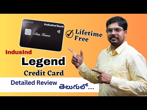 Indusind Bank Legend Credit Card Review | Indusind Credit Card Benefits | Apply Online | Telugu