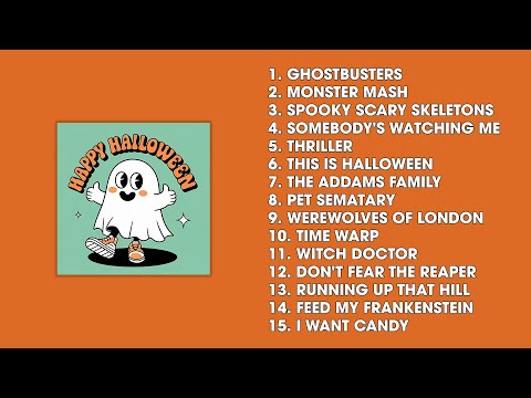 A Happy Halloween Playlist for October 🎃👻