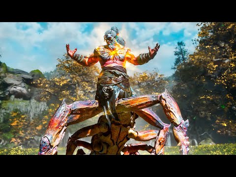 Black Myth Wukong - Hundred-Eyed Daoist Master Boss Fight | Black Myth Wukong Chapter 4 Bosses