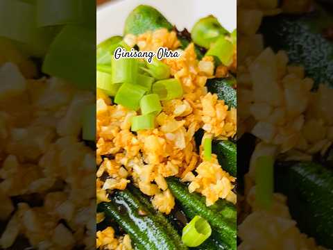 Ginisang Okra #ginisangokra #stirfryokra #okrarecipes #food #foodlover #fyp