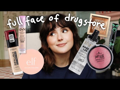 Full Face of Drugstore Makeup✦ grwm ✦