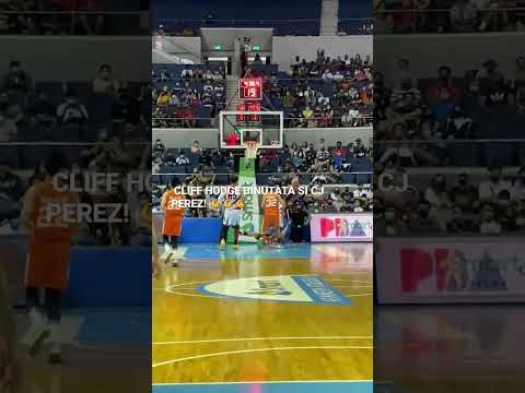 CLIFF HODGE BINUTATA SI CJ PEREZ / GAME 3 PHILIPPINE CUP