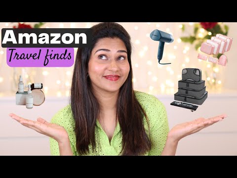 Things that will make TRAVEL Easier| Amazon Finds|Travel Essentials| Packing & Vacation Essentials