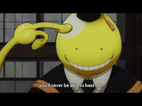 Ansatsu Kyoushitsu (Assassination Classroom) - Itona VS Koro-Sensei