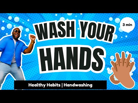 Wash Your Hands Song | Healthy Habits with MISTER B  | Nursery Rhymes + Kids Songs