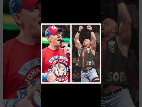 "Stone Cold" Steve Austin, or John Cena? #shorts #johncena #wwe #stonecoldsteveaustin #wwesmackdown