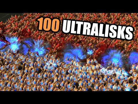 Surely 70 Immortals can take 100 Ultralisks?