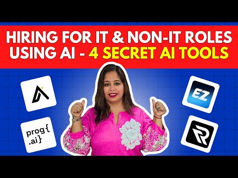 How to Source IT & Non IT roles using AI - Detailed Guide 2024 | Hire 10x faster - 4 Secret AI tools