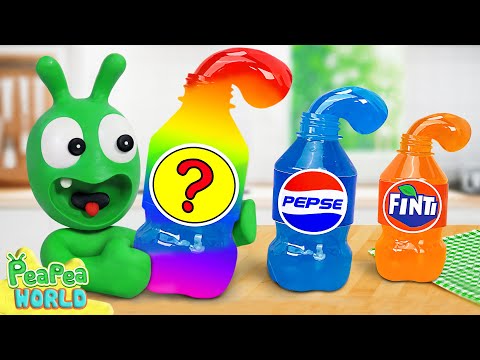 Pea Pea Challenge Cooking Sweet Honey Rainbow Jelly - Pea Pea World