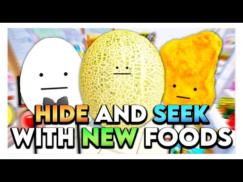 Roblox SECRET STAYCATION HIDE & SEEK WITH NEW FOODS!