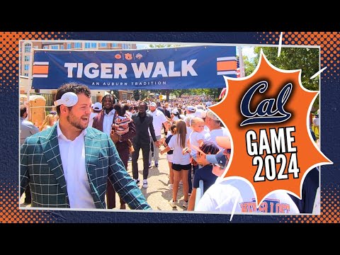 Tiger Walk LIVE! | Auburn Football vs. Cal