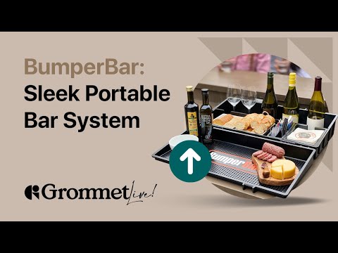 BumperBar Portable Bar System for Any Adventure | Grommet Live