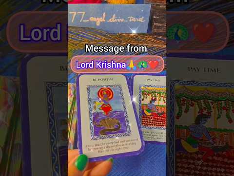 🦚Kanhaji❤️apse kuch kehna chahte hain🙏🦚☘️✨✨#spirituality#tarot#hinditarot#shorts#krishna#radheradhe