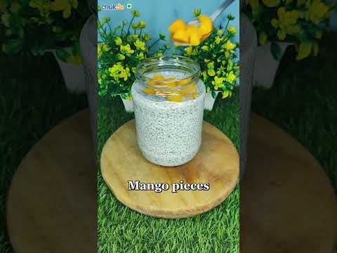 Mango Chia Seeds Pudding Recipe| Chukde Spices | chukde chia seeds