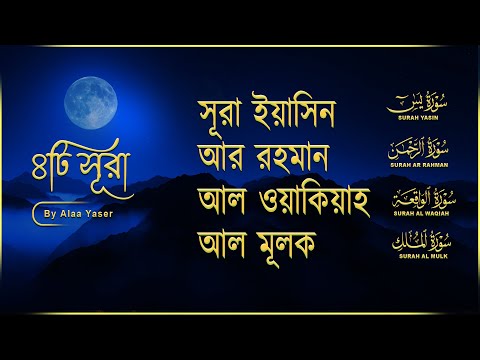 Beautiful Recitation of Surah Yasin | Surah Ar Rahman | Surah Waqia | Surah Mulk - by Alaa Yaser