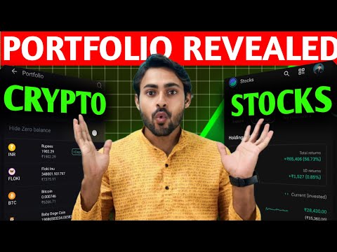 My PORTFOLIO Revealed 😳|| Crypto Portfolio vs Stock Market (Share ) || Make Money Crypto