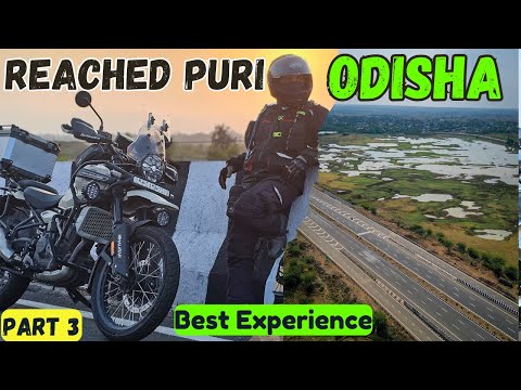 Most Difficult Day On Himalayan 450 | Finally PURI-ODISHA Pohoch Gaya | Scary Last 100Kms - Ep.3