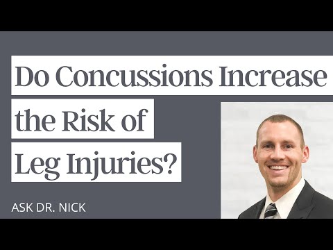 Do Concussions Increase the Risk of Leg Injuries?