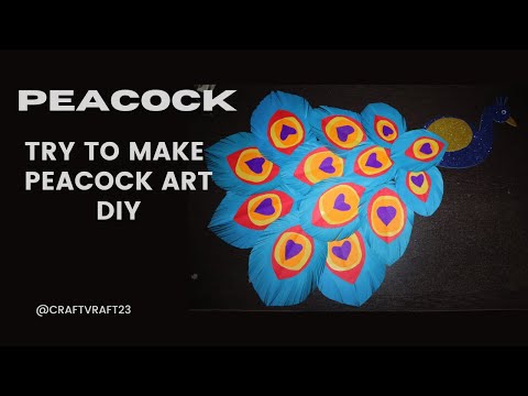 how to make paper peacock Ipeacock |republic day craft #peacock #republicday #republicdaycraft