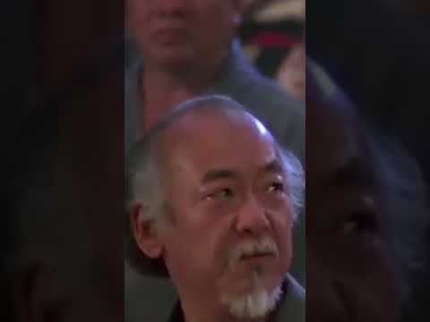 Mr. Miyagi warned him!