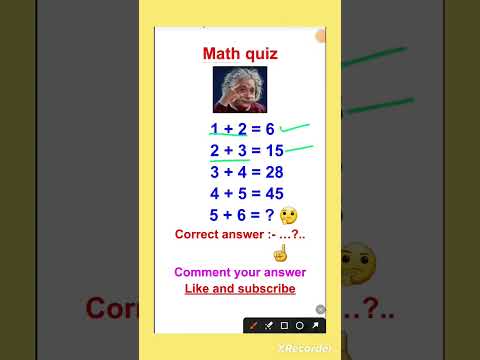 Math puzzle #youtubeshorts #shorts #mathsquiz