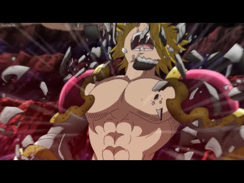 「メリオダス」は「十戒」のリーダーとして力を発揮した | Meliodas burst into power as boss of Ten Commandments | 七つの大罪 ベストファイト