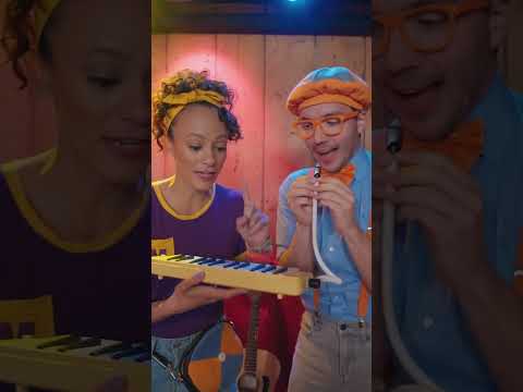 Meekah and Blippi play the Melodica! #shorts #music