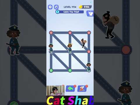 Catch The Thief Level 1114 /警察抓小偷 / Catch The Thief Game : Help Police