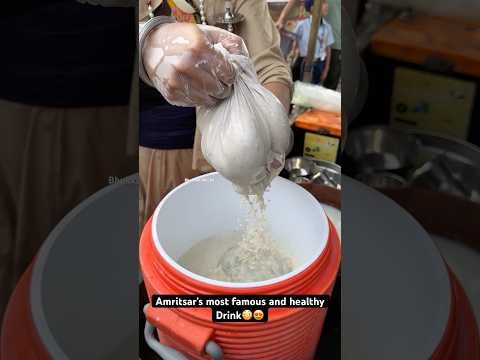 Making of Amritsar’s Famous Shardai😳😍|| Indian Street Food