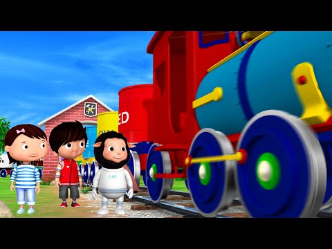 Choo Choo! All Aboard the Color Train | Fun Baby Songs | Classic Baby Songs