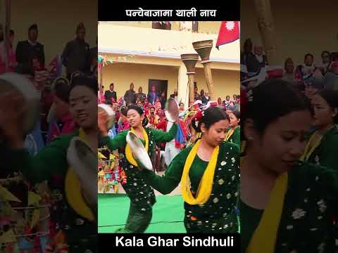 पन्चेबाजामा थाली नाच Pabitra Ramtel & Sanchita Thapamagar | Thali Dance  #kalagharsindhuli